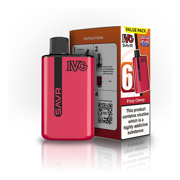 IVG SAVR Pod Kit | Fizzy Cherry | Best4vapes