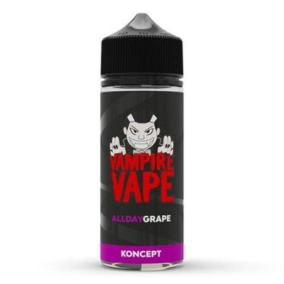 All Day Grape 100ml Short Fill E-liquid by Vampire Vape | Best4vapes