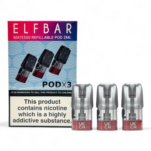 Elf Bar Mate 500 Refillable Pod Best4Vapes Elf Bar Mate 500 Refillable Pod Best4Vapes