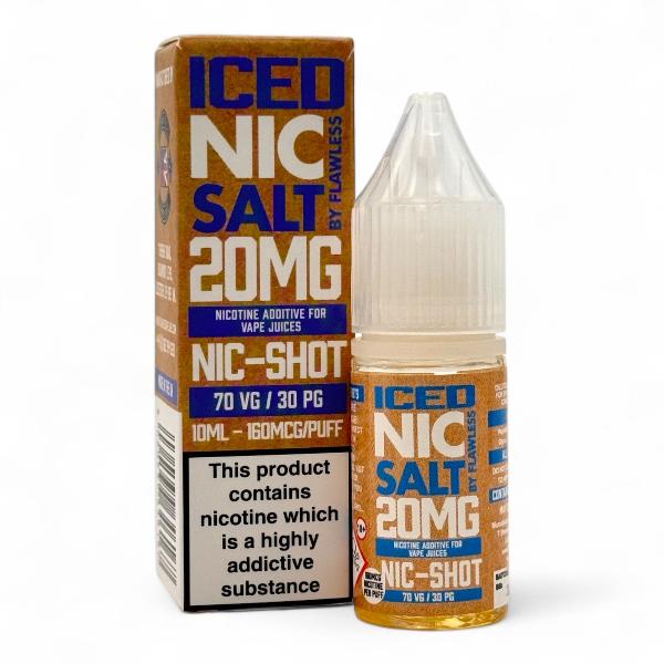 Iced Nic Salt 20mg Nic-Shot By Flawless | £1.99