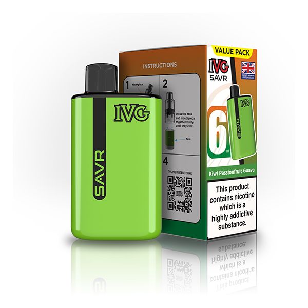 IVG SAVR Pod Kit | Kiwi Passionfruit Guava | Best4vapes