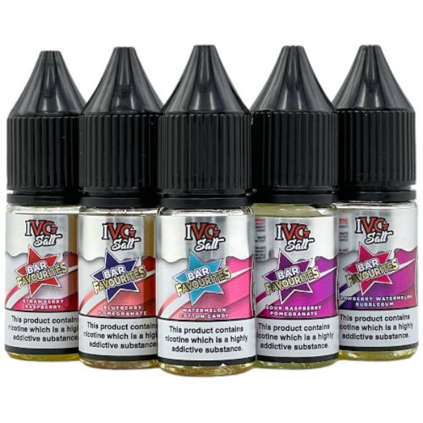SALE* Bar Favourites Nic Salt E-liquid by IVG Best4Vapes SALE* Bar Favourites Nic Salt E-liquid by IVG Best4Vapes