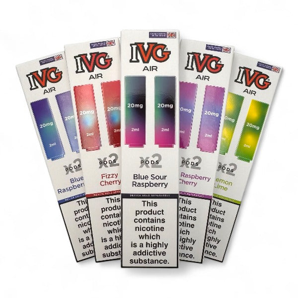 ivg air prefilled pods IVG Air Prefilled Replacement Pods | £4.95