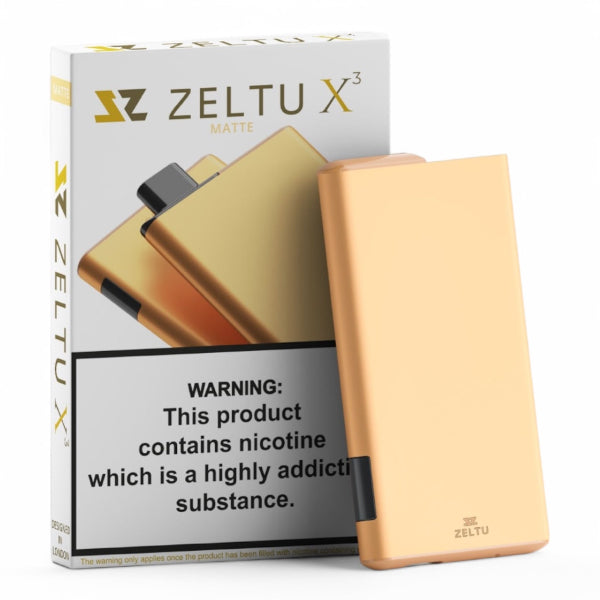 Zeltu X3 Vape Device | Burnt Gold Matte| Best4vapes