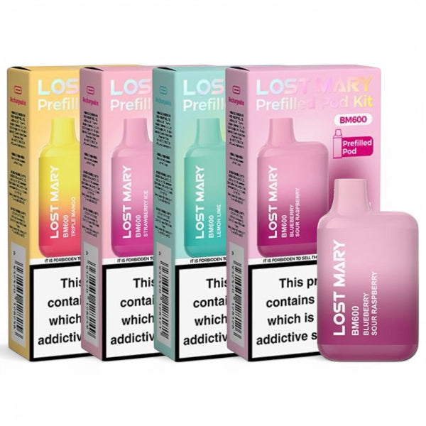Lost Mary BM600 Prefilled Pod Kit | 5.99 - Best4vapes  Best4Vapes