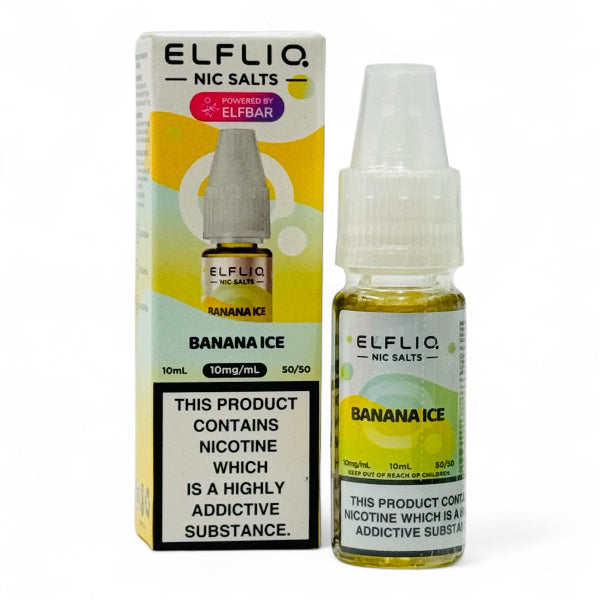 Banana Ice 10ml Nic Salt E-liquid by Elf Bar ELFLIQ | Best4vapes