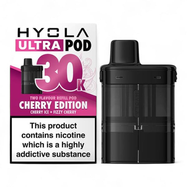 Hyola Ultra 30K Refill Pod Pack | Cherry Edition | Best4vapes