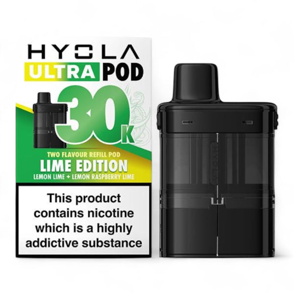 Hyola Ultra 30K Refill Pod Pack | Lime Edition | Best4vapes