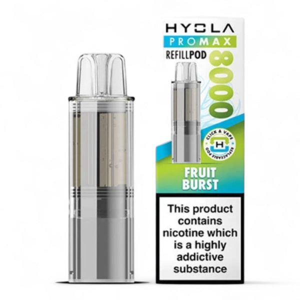 Hyola Pro Max 8000 Refill Pod Pack | Fruit Burst | Best4vapes