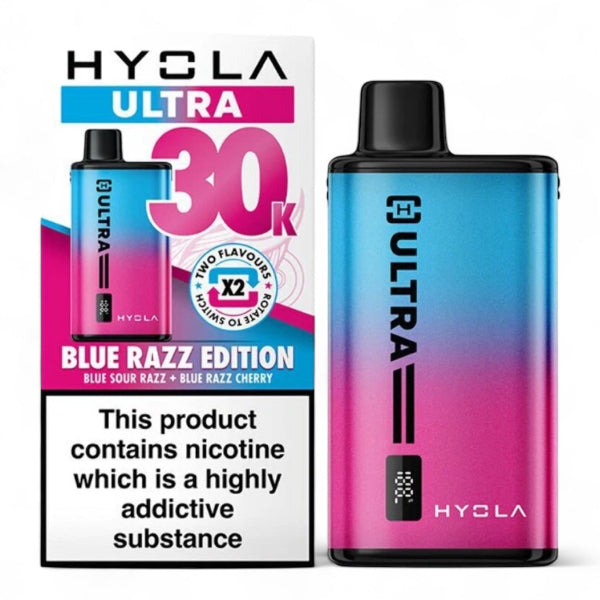 Hyola Ultra 30K Vape Kit | Blue Razz Edition | Best4vapes