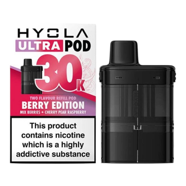 Hyola Ultra 30K Refill Pod Pack | Berry Edition | Best4vapes