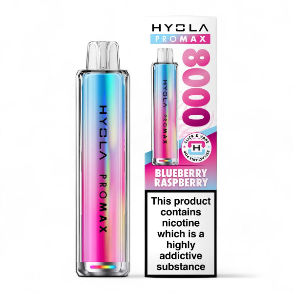 Hyola Pro Max 8000 Vape Kit | Blueberry Raspberry | Best4vapes