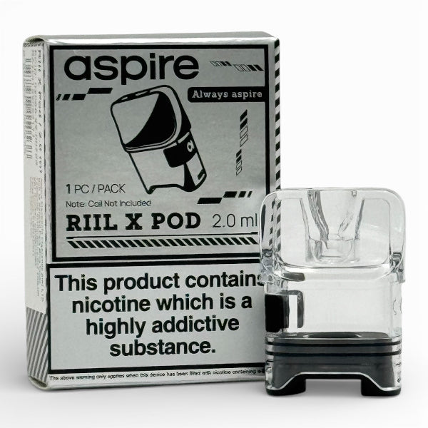 aspire riil x pod Aspire Riil X Empty Pod Cartridge 2ml In Dubai – Buy Now