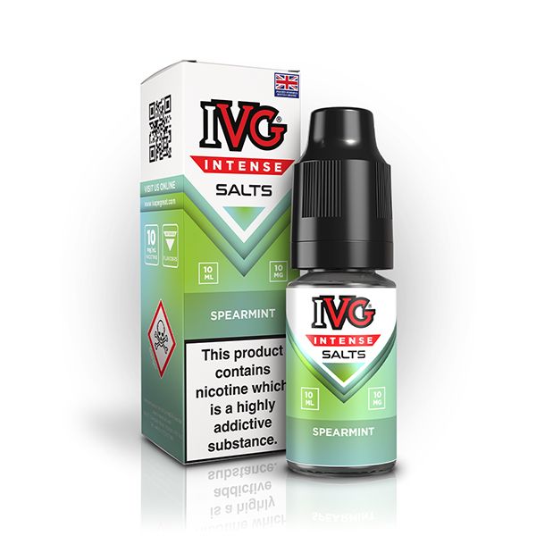 Spearmint 10ml Nic Salt E-liquid by IVG Intense - Best4vapes