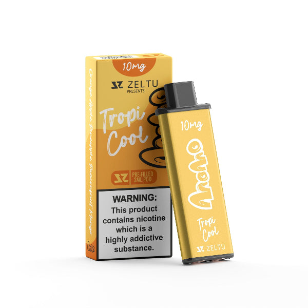 Zeltu X3 Prefilled Pods | Momo | Tropi Cool | Best4vapes