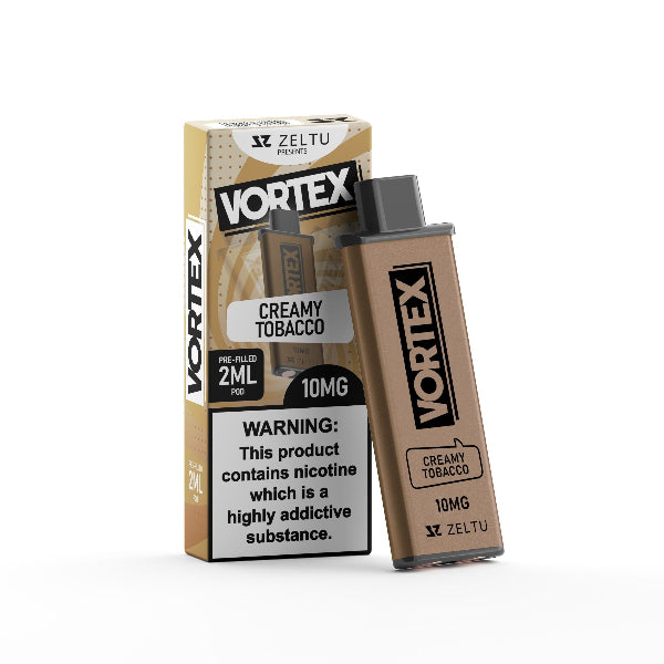 Zeltu X3 Prefilled Pods | Vortex | Creamy Tobacco | Best4vapes