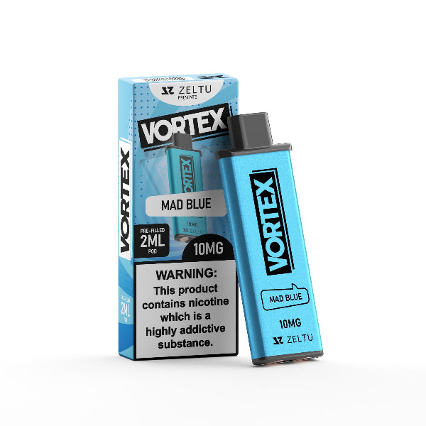 Zeltu X3 Prefilled Pods | Vortex | Mad Blue | Best4vapes