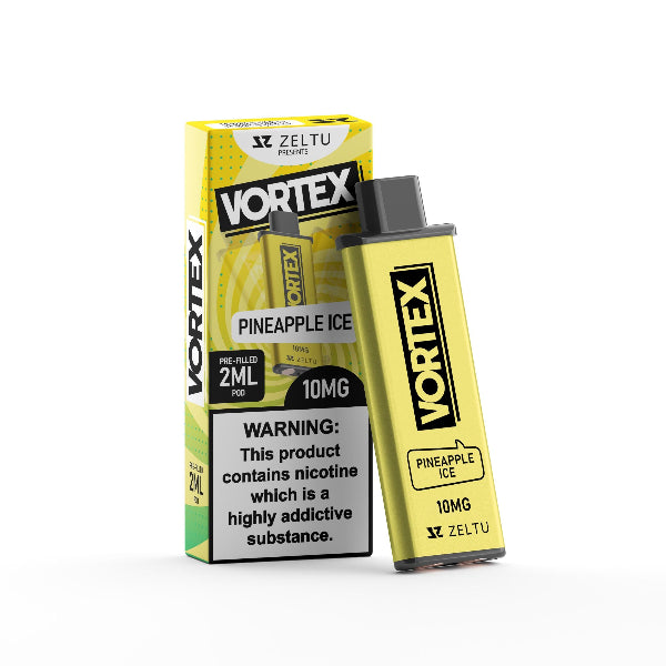 Zeltu X3 Prefilled Pods | Vortex | Pineapple Ice | Best4vapes