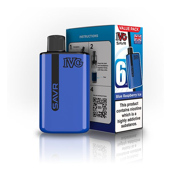 IVG SAVR Pod Kit | Blue Raspberry Ice | Best4vapes