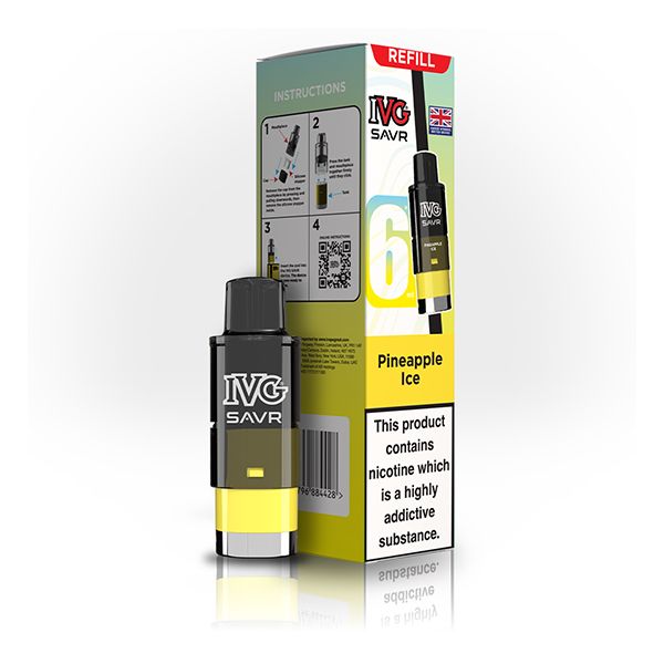 IVG SAVR refill Pod Pack | Pineapple Ice | Best4vapes