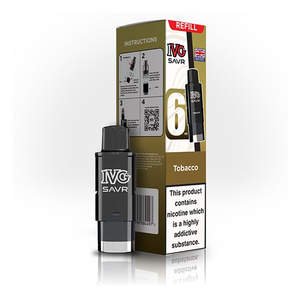 IVG SAVR refill Pod Pack | Tobacco | Best4vapes