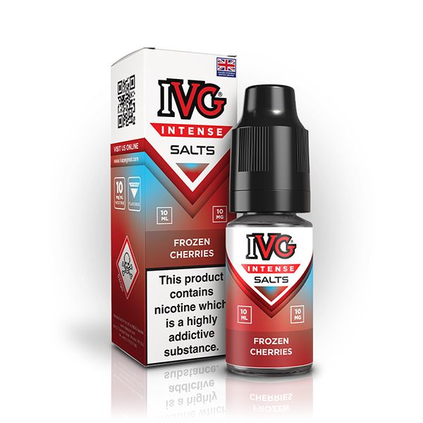 Frozen Cherries 10ml Nic Salt E-liquid by IVG Intense | Best4vapes
