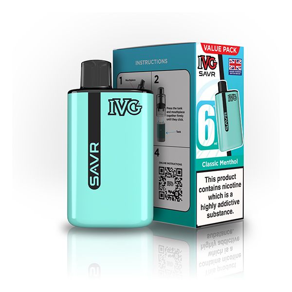 IVG SAVR Pod Kit | Classic Menthol | Best4vapes