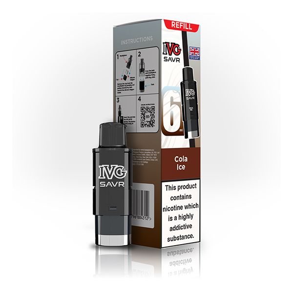 IVG SAVR refill Pod Pack | Cola Ice | Best4vapes