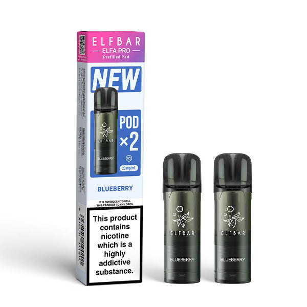 ElfBar Elfa Pro V2 Prefilled Pods | Blueberry | Best4vapes