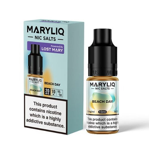 Beach Day 10ml Nic Salt E-liquid by Lost Mary Maryliq | Best4vapes