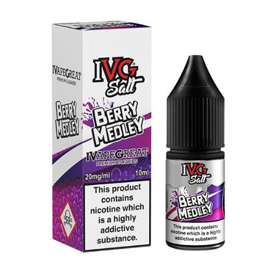 Berry Medley Nic Salt E-liquid by IVG | Best4vapes