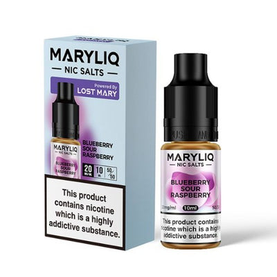 Blueberry Sour Raspberry 10ml Nic Salt E-liquid by Lost Mary Maryliq | Best4vapes