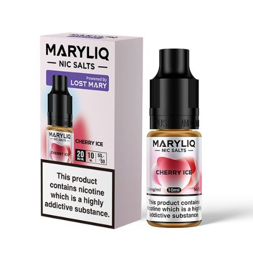 Cherry Ice 10ml Nic Salt E-liquid by Lost Mary Maryliq | Best4vapes