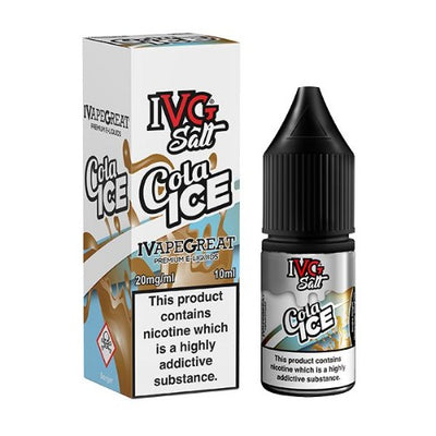 Cola Ice 10ml Nic Salt E-liquid by IVG | Best4vapes