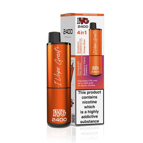 IVG 2400 4 in 1 Disposable Vape Pod Kit | Juicy Edition | Best4vapes