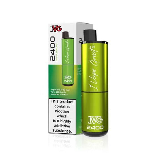 IVG 2400 Disposable Vape Pod Kit | Lemon & Lime | Best4vapes