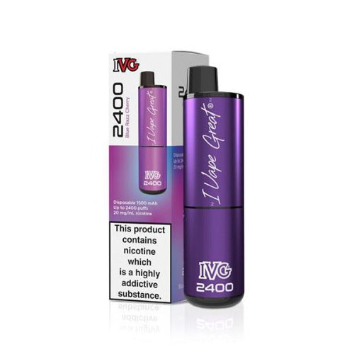 IVG 2400 Disposable Vape Pod Kit | Blue Razz Cherry | Best4vapes