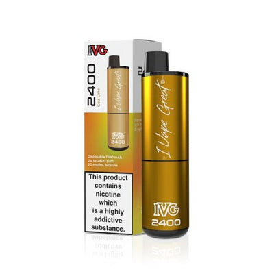 IVG 2400 Disposable Vape Pod Kit | Cola Lime | Best4vapes