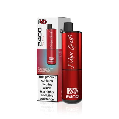 IVG 2400 Disposable Vape Pod Kit | Fizzy Cherry | Best4vapes