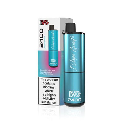 IVG 2400 Disposable Vape Pod Kit | Professor Blue | Best4vapes