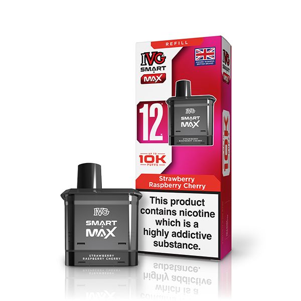 IVG Smart Max Refill Pack | Strawberry Raspberry Cherry | Best4vapes