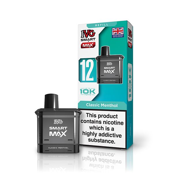 IVG Smart Max Refill Pack | Classic Menthol | Best4vapes