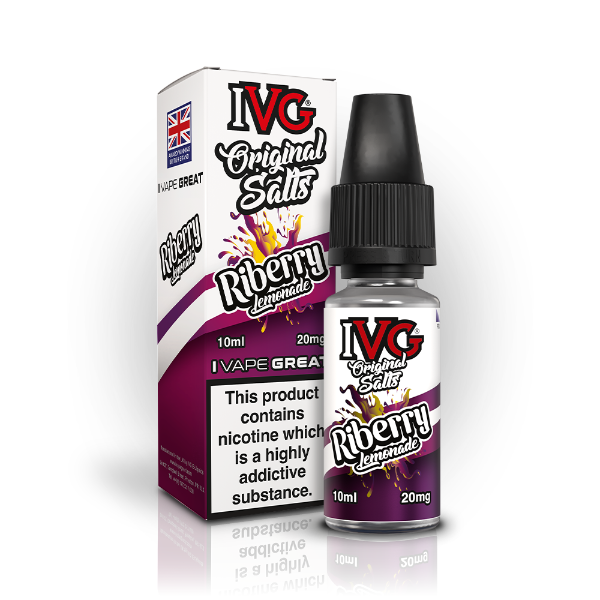 Riberry Lemonade 10ml Nic Salt E-liquid by IVG Original | Best4vapes