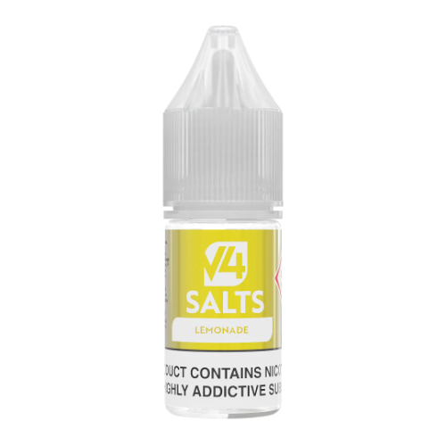 Lemonade 10ml Nic Salt E-liquid by V4 Vapour Salts | Best4vapes