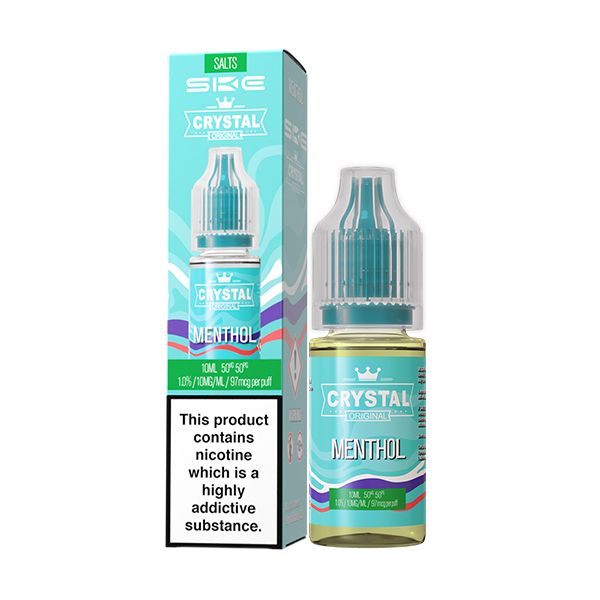 Menthol 10ml Nic Salt E-liquid by SKE Crystal | Best4vapes