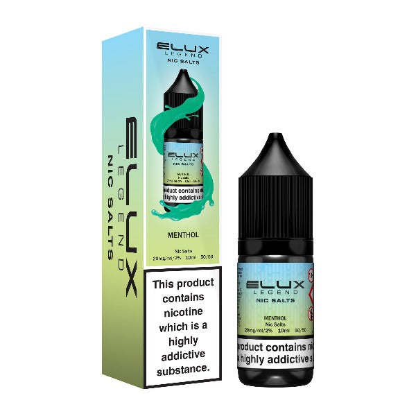 Menthol 10ml Nic Salt E-liquid by Elux Legend | Best4vapes