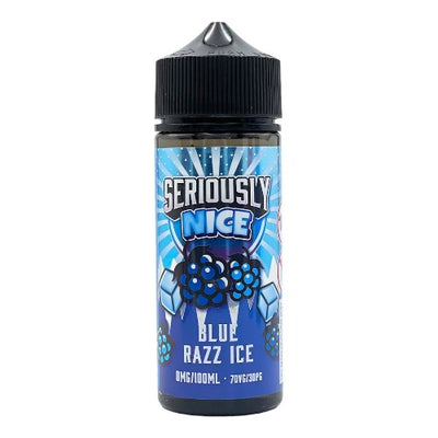 Seriously Nice Blue Razz Ice 100ml Short Fill E-liquid by Doozy Vape | Best4vapes
