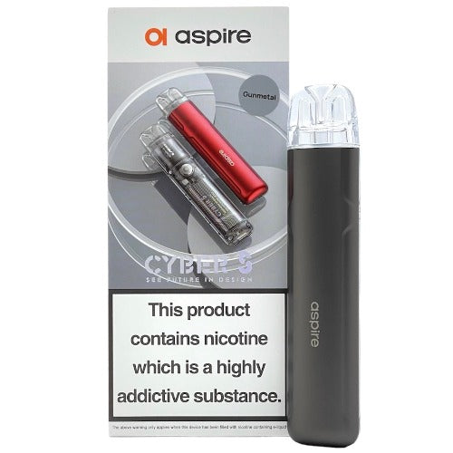 Aspire Cyber S Vape Kit | Gunmetal | Best4vapes