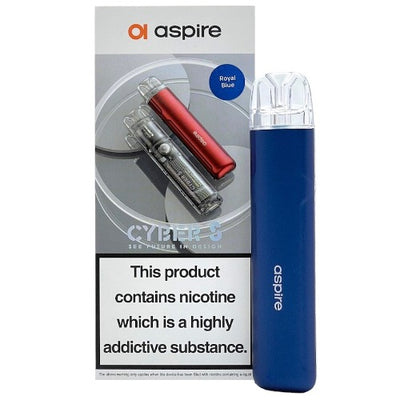 Aspire Cyber S Vape Kit | Royal Blue | Best4vapes