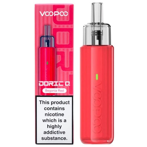 VooPoo Doric Q Vape Kit | Begonia Red | Best4vapes
